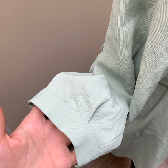 EVERLANE The Japanese GoWeave Long-Sleeve Mini Wrap Dress SZ 8 Like New - Picture 16 of 16